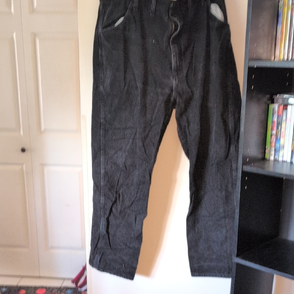 Rustler Men's Black Cargo Pants